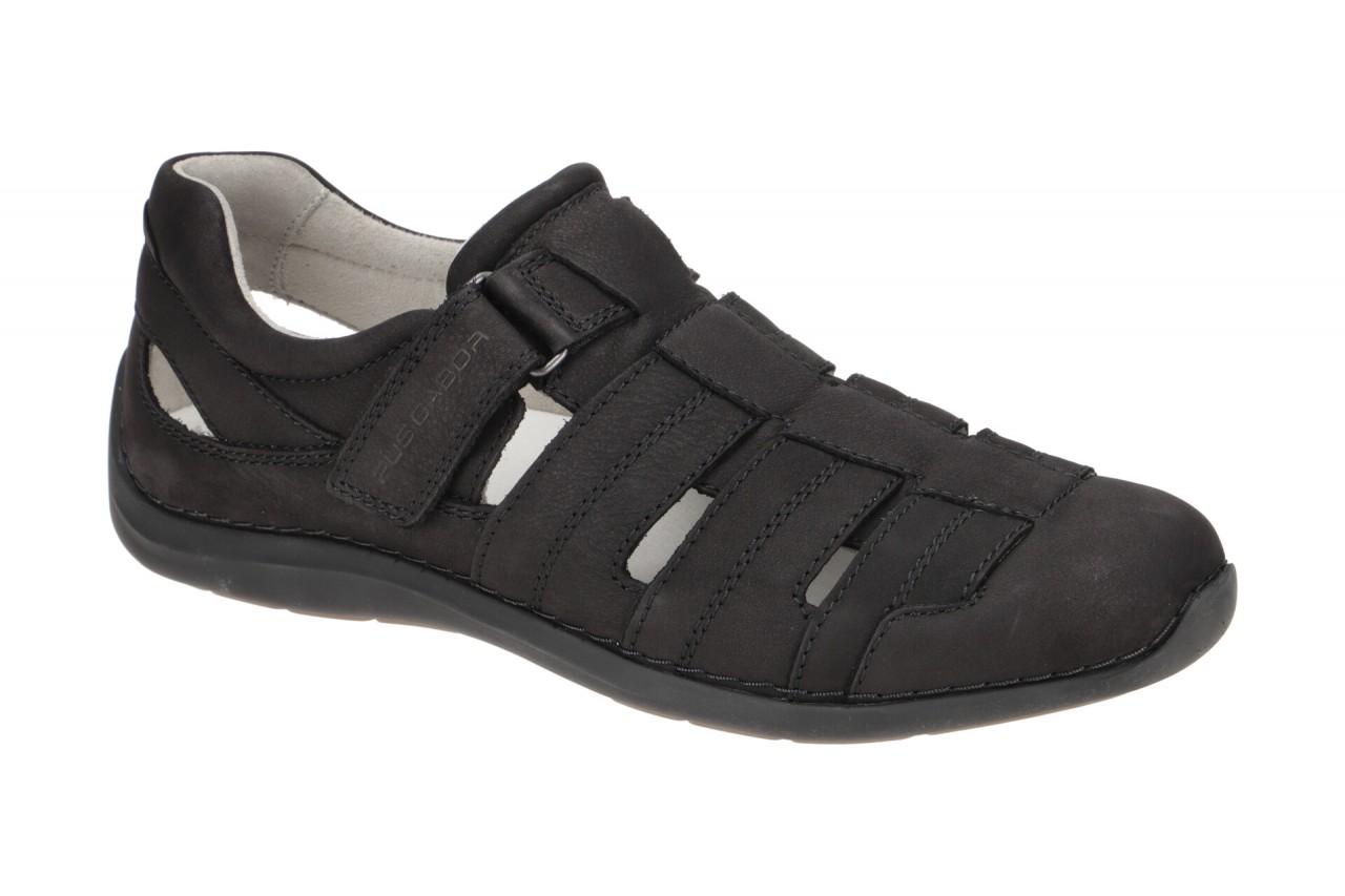 Pius Gabor 1033.12.01 schwarz - sportliche Slipper f?r Herren 1 Pius Gabor 1033.12.01 schwarz - sportliche Slipper f?r Herren