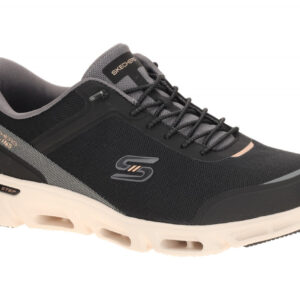 Skechers GLIDE STEP GRATIFY 104616 BKNT schwarz - sportliche Slipper f?r Damen