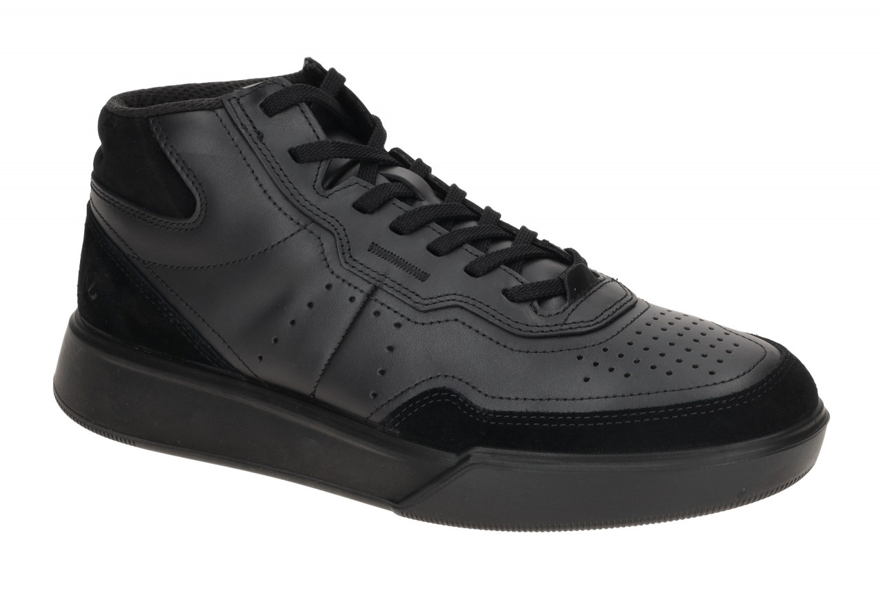 Ecco STREET COURT HIGH 53982451052 schwarz - Mid Cut Sneakers f?r Herren 1 Ecco STREET COURT HIGH 53982451052 schwarz - Mid Cut Sneakers f?r Herren