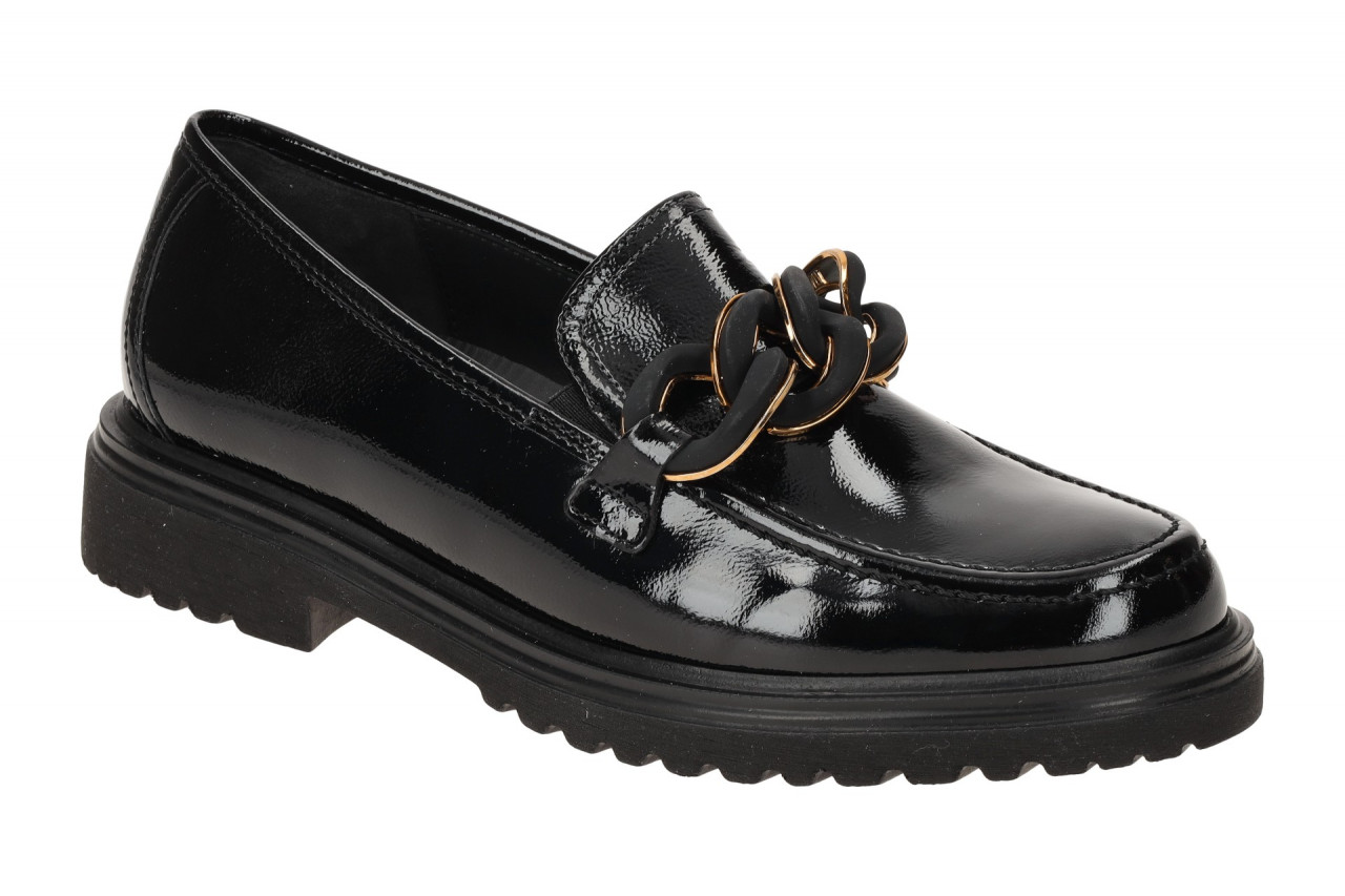 Gabor DAVOS 52.554.97 schwarz - elegante Slipper f?r Damen 1 Gabor DAVOS 52.554.97 schwarz - elegante Slipper f?r Damen