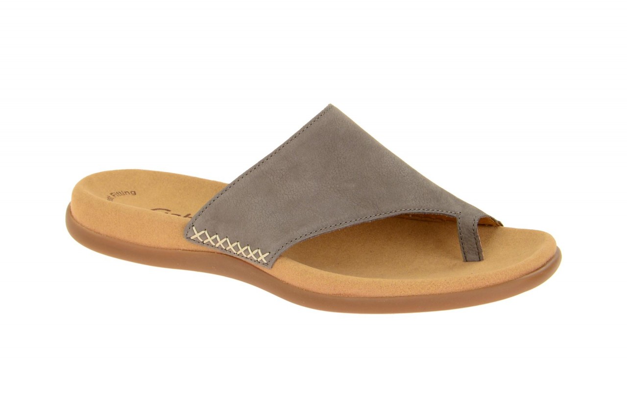 Gabor 03.700.13 dunkel-grau - Pantoletten f?r Damen 1 Gabor 03.700.13 dunkel-grau - Pantoletten f?r Damen