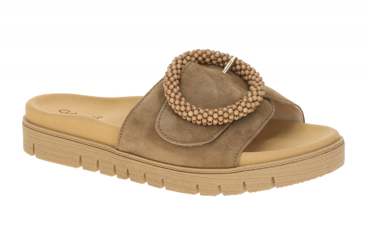 Gabor 83.745.18 braun - Pantolette f?r Damen 1 Gabor 83.745.18 braun - Pantolette f?r Damen