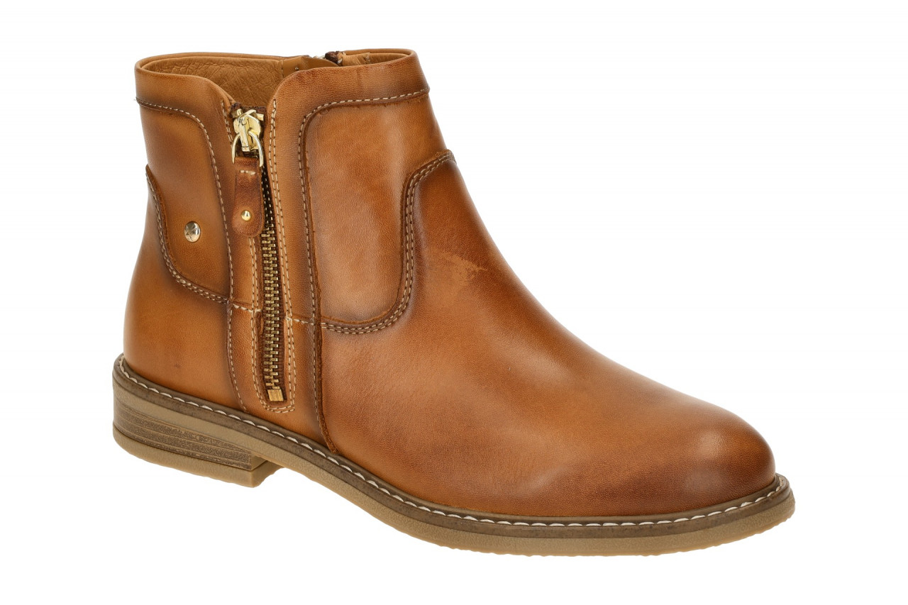 Pikolinos ALDAYA W8J-8747 brandy hell-braun - elegante Stiefelette f?r Damen 1 Pikolinos ALDAYA W8J-8747 brandy hell-braun - elegante Stiefelette f?r Damen