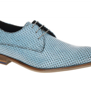 Floris van Bommel DE STIJLER 23.16 30275-42-01 hell-blau - elegante Halbschuh...