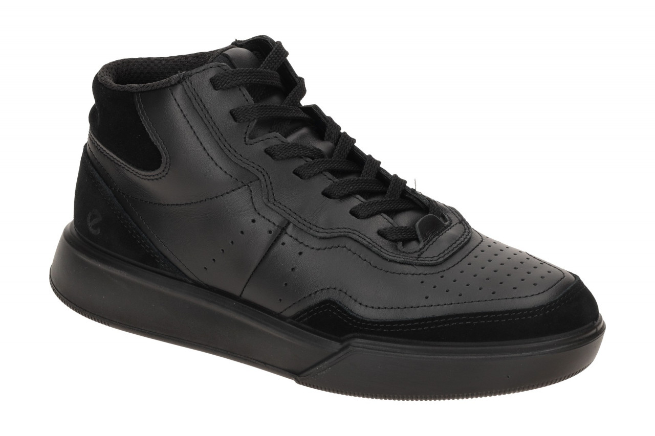 Ecco STREET COURT HIGH 27282351052 schwarz - Mid Cut Sneakers f?r Damen 1 Ecco STREET COURT HIGH 27282351052 schwarz - Mid Cut Sneakers f?r Damen
