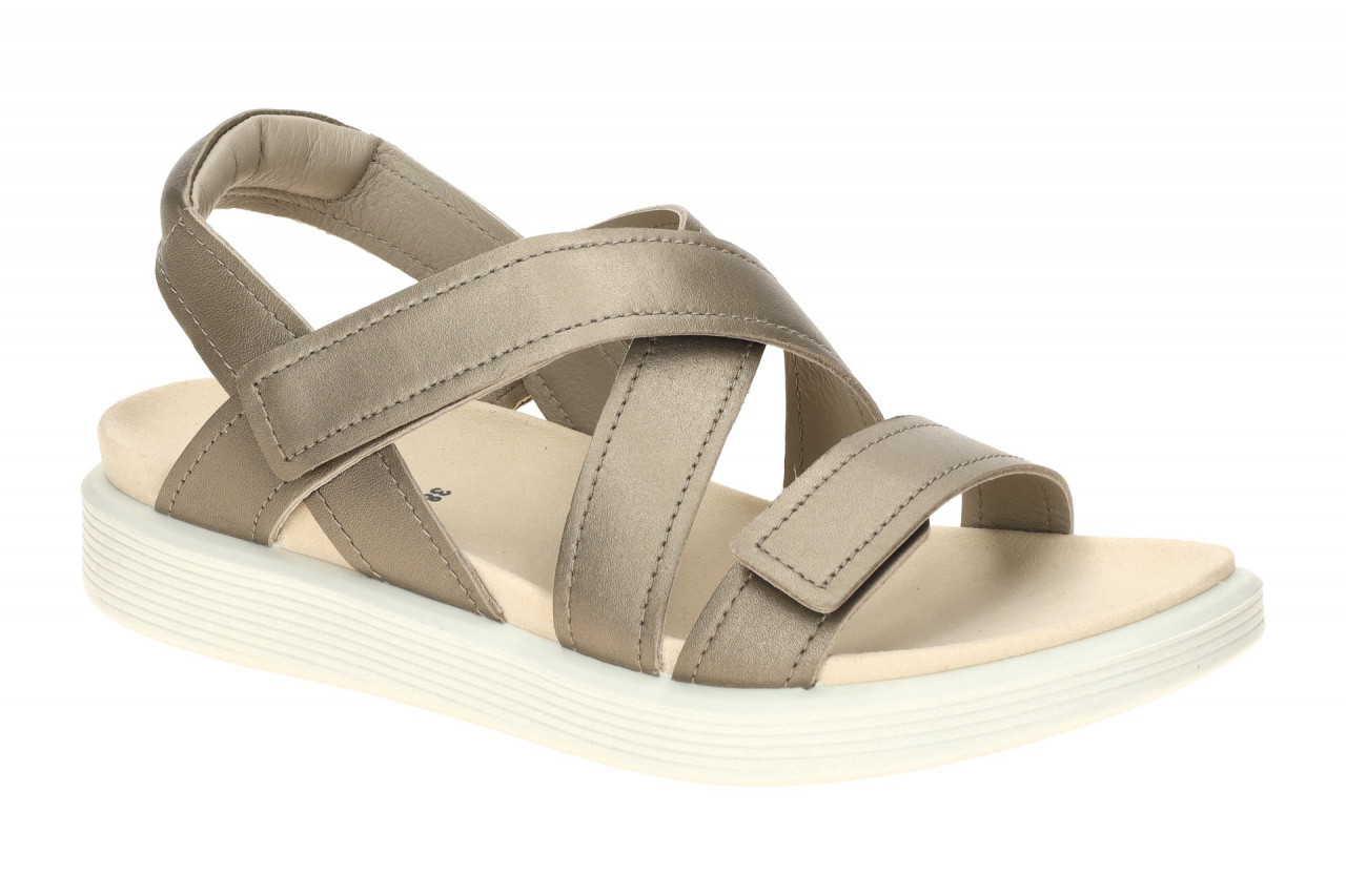 Ecco SOFT SANDAL 23881361564 grau - Riemchen Sandale f?r Damen 1 Ecco SOFT SANDAL 23881361564 grau - Riemchen Sandale f?r Damen