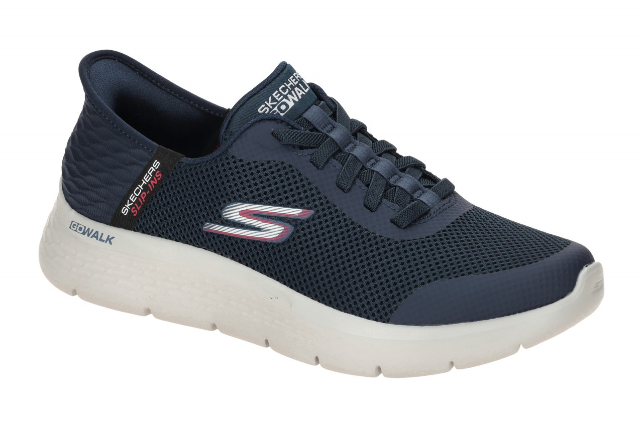 Skechers GO WALK FLEX 216324 NVY blau - Slipper f?r Herren 1 Skechers GO WALK FLEX 216324 NVY blau - Slipper f?r Herren