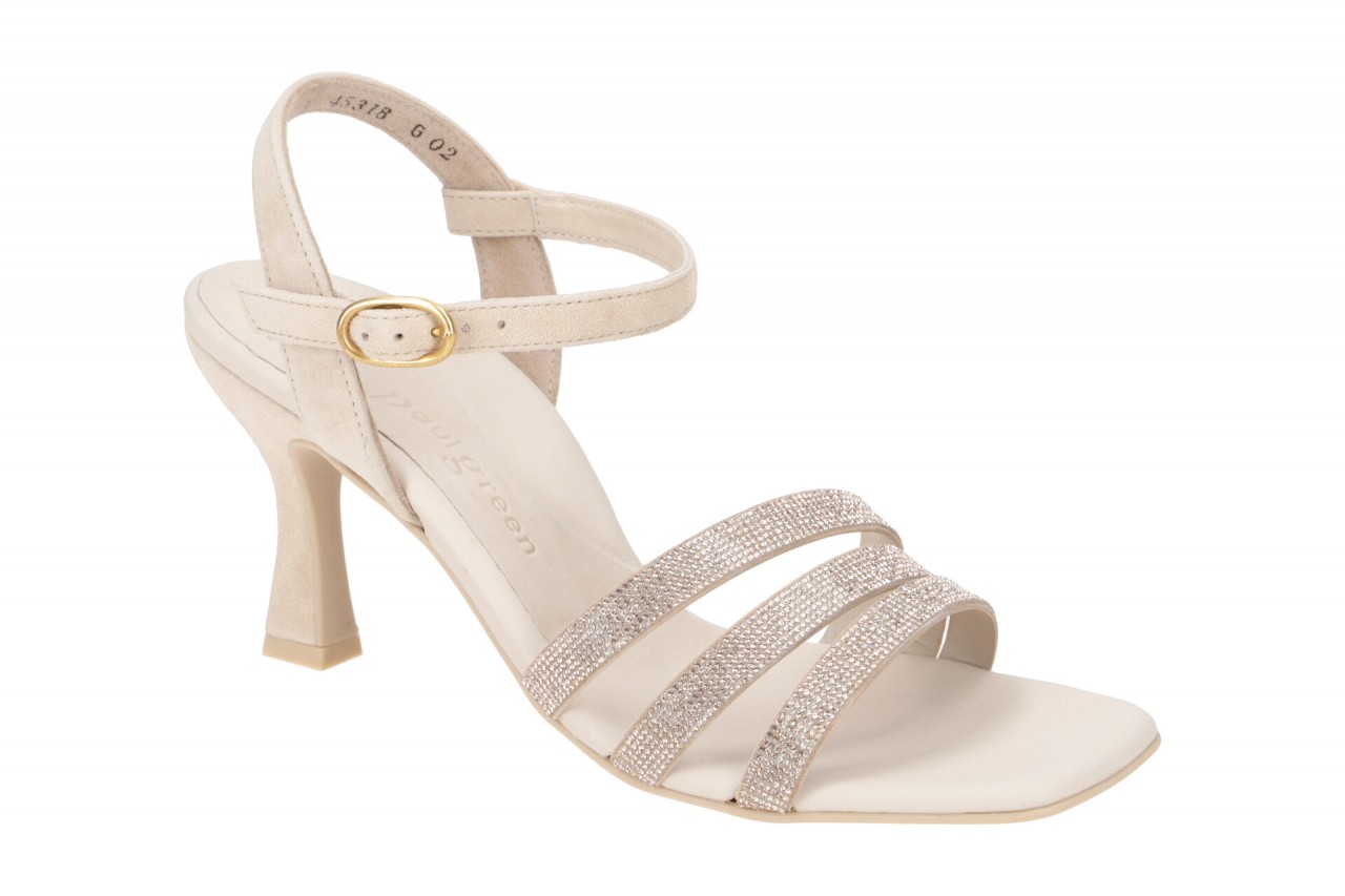 Paul Green 6058-01x beige - Riemchen Sandale f?r Damen 1 Paul Green 6058-01x beige - Riemchen Sandale f?r Damen
