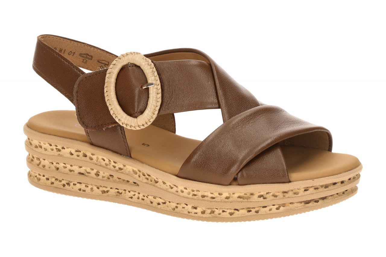 Gabor 84.556.24 dunkel-braun - Riemchen Sandale f?r Damen 1 Gabor 84.556.24 dunkel-braun - Riemchen Sandale f?r Damen