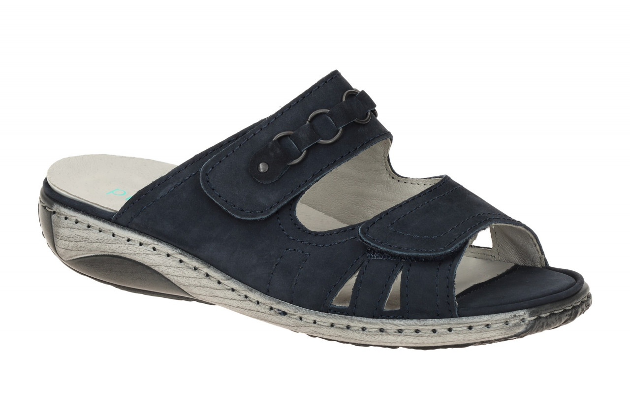 Waldl?ufer GARDA 210504 191 217 dunkel-blau - bequeme Pantolette f?r Damen 1 Waldl?ufer GARDA 210504 191 217 dunkel-blau - bequeme Pantolette f?r Damen
