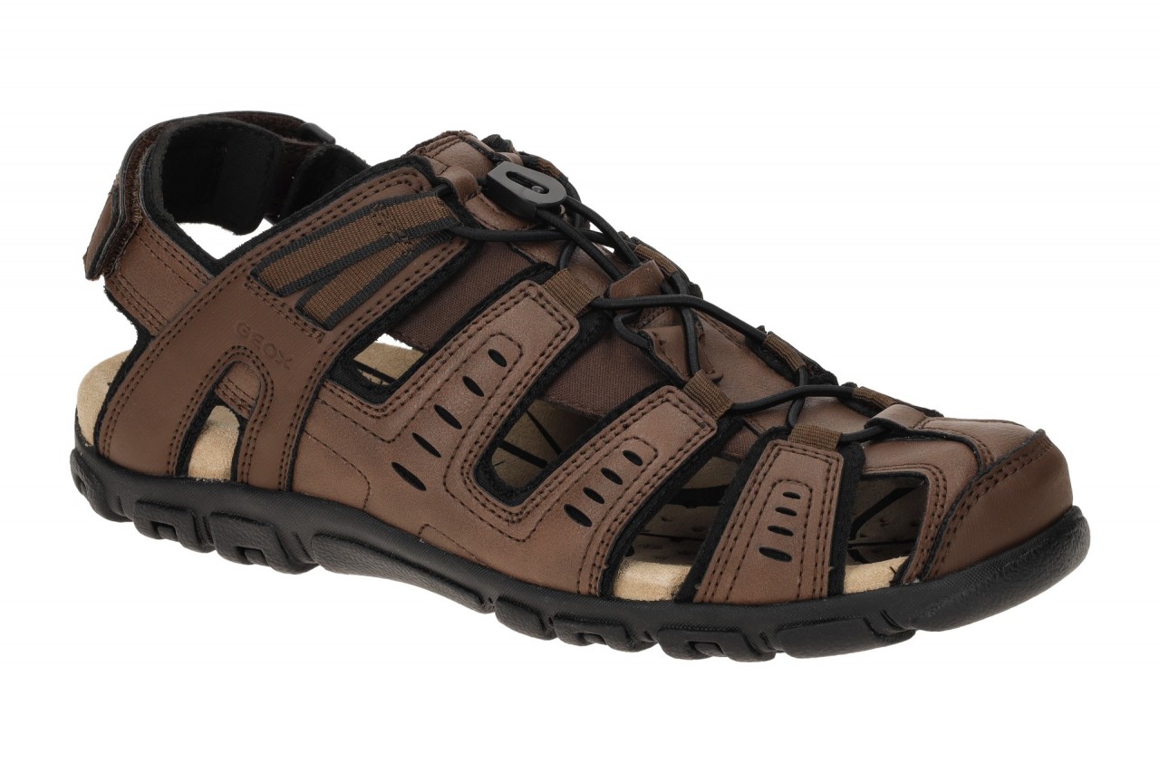 Geox S.STRADA C U4524C000MEC6006 braun - Trekkingsandale f?r Herren 1 Geox S.STRADA C U4524C000MEC6006 braun - Trekkingsandale f?r Herren