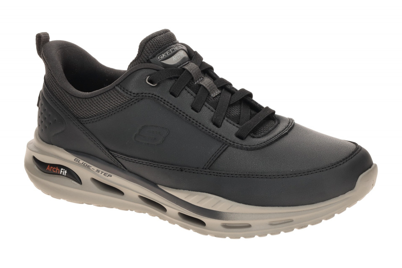 Skechers ARCH FIT ORVAN 210981 BLK schwarz - bequeme Slipper f?r Herren 1 Skechers ARCH FIT ORVAN 210981 BLK schwarz - bequeme Slipper f?r Herren