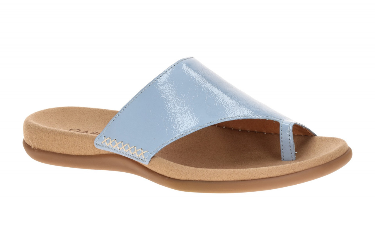 Gabor 83.700.96 hell-blau - Pantoletten f?r Damen 1 Gabor 83.700.96 hell-blau - Pantoletten f?r Damen