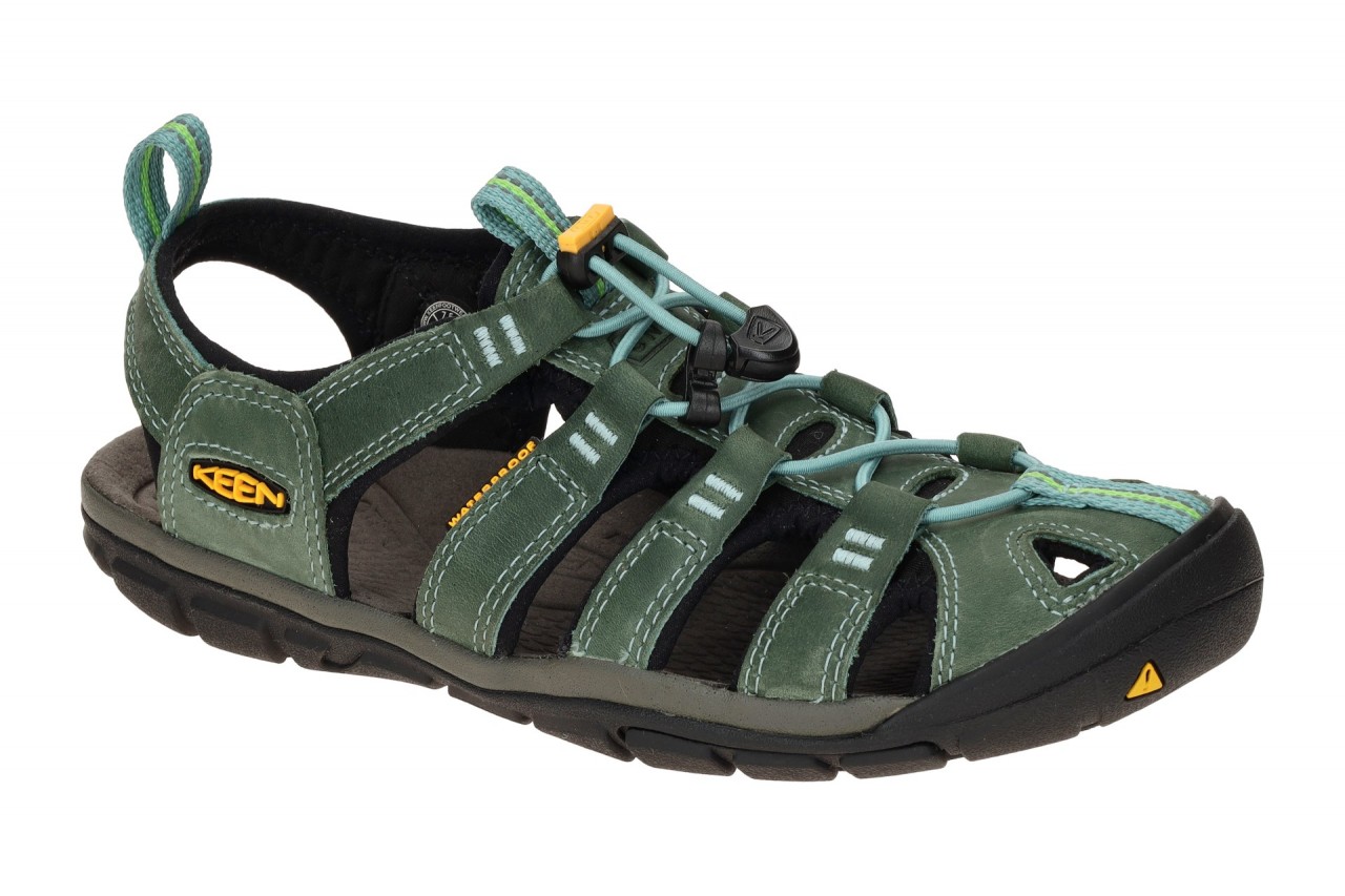 Keen CLEARWATER CNX LEATHER 1014371 gr?n - Outdoor Sandale f?r Damen 1 Keen CLEARWATER CNX LEATHER 1014371 gr?n - Outdoor Sandale f?r Damen