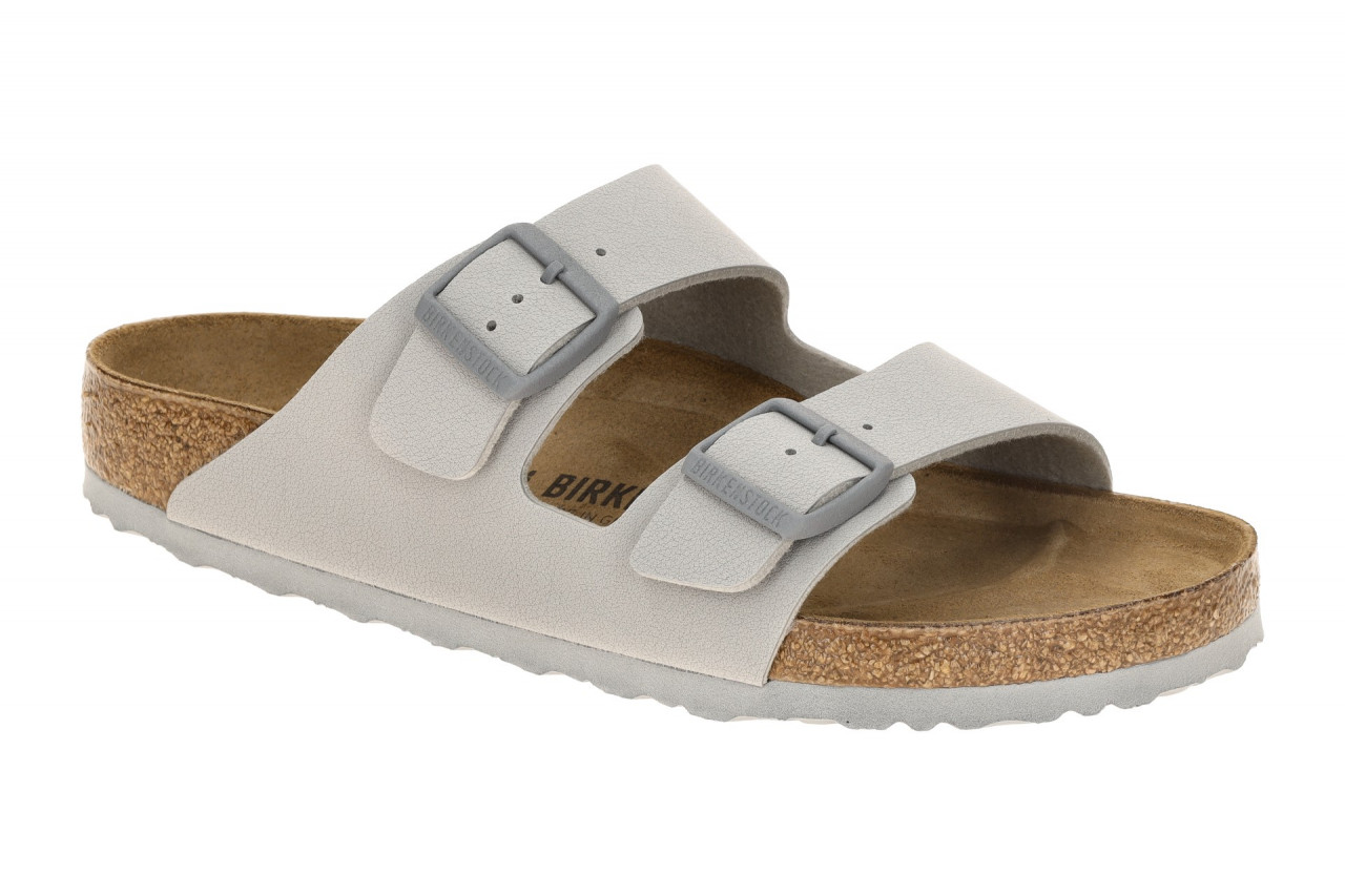 Birkenstock ARIZONA BS 1027720 hell-grau - bequeme Pantoletten f?r Herren 1 Birkenstock ARIZONA BS 1027720 hell-grau - bequeme Pantoletten f?r Herren