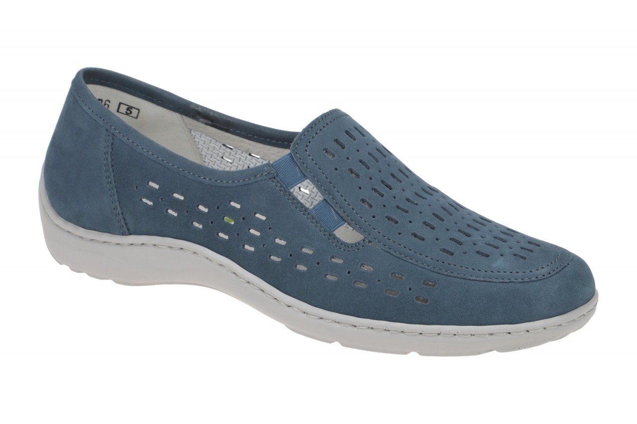 Waldl?ufer HENNI 496501 191 206 blau - bequeme Slipper f?r Damen 1 Waldl?ufer HENNI 496501 191 206 blau - bequeme Slipper f?r Damen