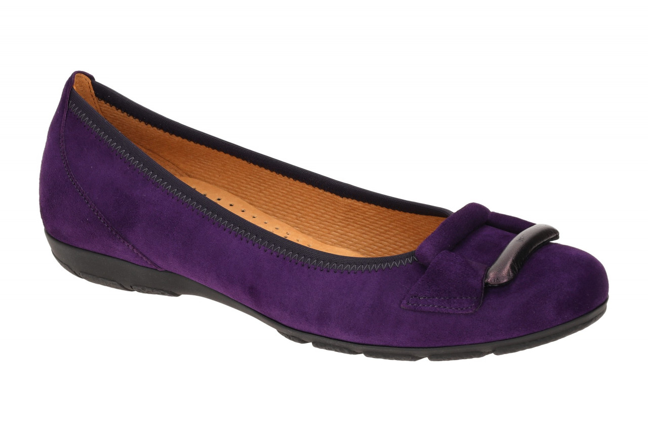 Gabor 54.166.13 violett - Ballerina - Halbschuhe - Slipper f?r Damen 1 Gabor 54.166.13 violett - Ballerina - Halbschuhe - Slipper f?r Damen