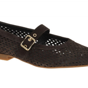 Paul Green 1213-049 dunkel-braun - Mary-Jane Ballerina