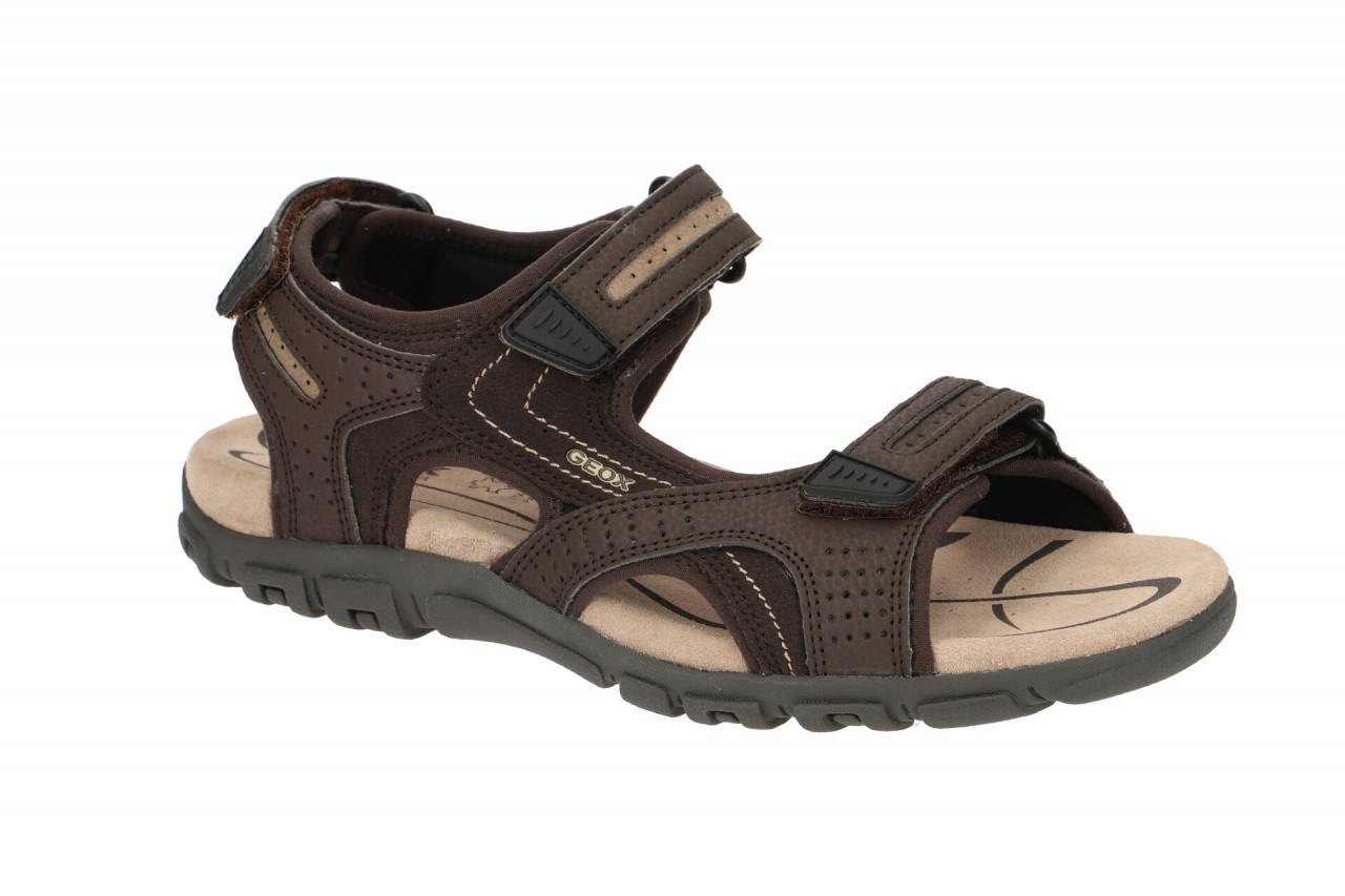 Geox S.STRADA U8224D 050AUC0705 braun - sportliche Sandaletten f?r Herren 1 Geox S.STRADA U8224D 050AUC0705 braun - sportliche Sandaletten f?r Herren