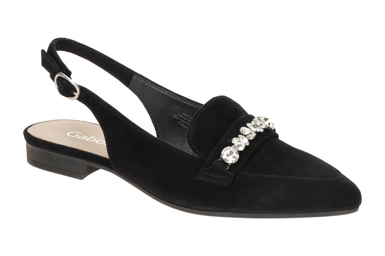 Gabor 61.531.17 schwarz - Sling Pumps f?r Damen 1 Gabor 61.531.17 schwarz - Sling Pumps f?r Damen