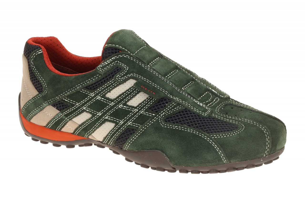 Geox SNAKE U4207L 02214C1300 grau - sportliche Slipper f?r Herren 1 Geox SNAKE U4207L 02214C1300 grau - sportliche Slipper f?r Herren