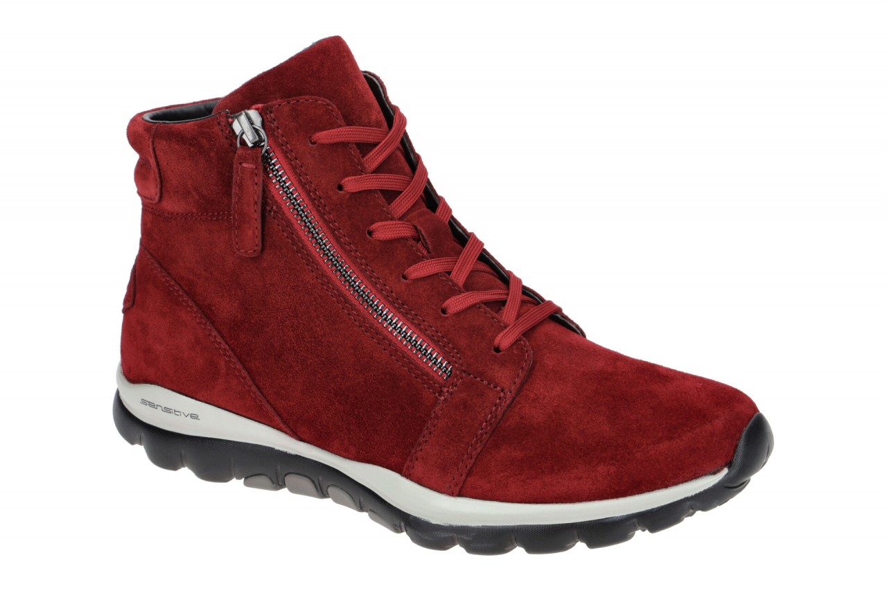 Gabor ROLLINGSOFT 76.868.38 rot - bequeme Stiefelette f?r Damen 1 Gabor ROLLINGSOFT 76.868.38 rot - bequeme Stiefelette f?r Damen