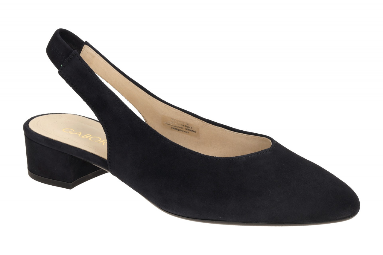Gabor 81.520.16 dunkel-blau - Sling Pumps f?r Damen 1 Gabor 81.520.16 dunkel-blau - Sling Pumps f?r Damen