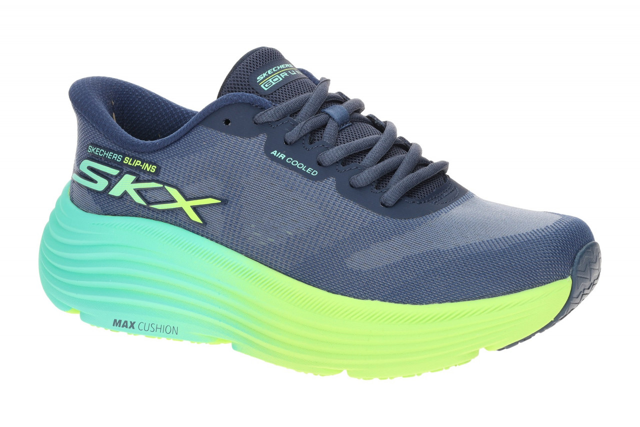 Skechers MAX CUSHIONING ENDEAVOUR 129473 NVLM blau - Sportschuhe f?r Damen 1 Skechers MAX CUSHIONING ENDEAVOUR 129473 NVLM blau - Sportschuhe f?r Damen