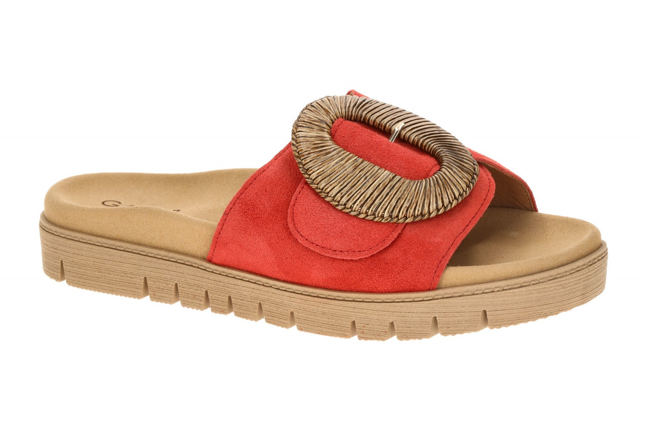 Gabor 83.742.15 rot - Pantolette f?r Damen 1 Gabor 83.742.15 rot - Pantolette f?r Damen