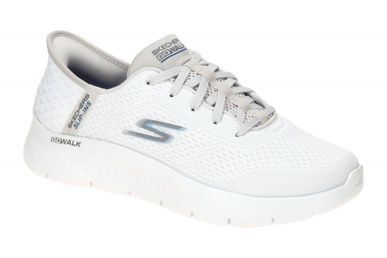 Skechers GO WALK FLEX 216505 WGY wei? - sportliche Halbschuhe f?r Herren 1 Skechers GO WALK FLEX 216505 WGY wei? - sportliche Halbschuhe f?r Herren