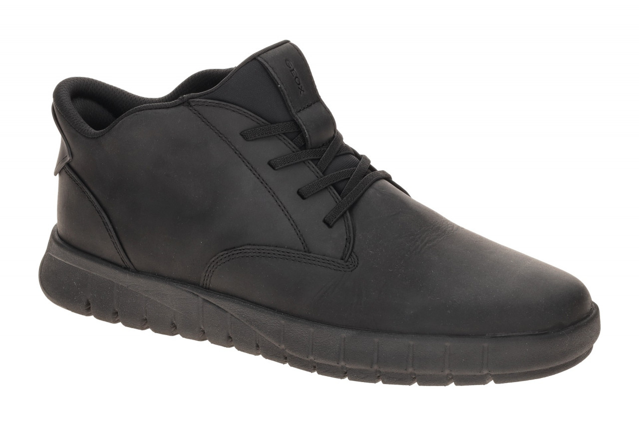 Geox FLEXTRIDE PLUS U56MAB 000FFC9999 schwarz - Mid Cut Sneakers f?r Herren 1 Geox FLEXTRIDE PLUS U56MAB 000FFC9999 schwarz - Mid Cut Sneakers f?r Herren