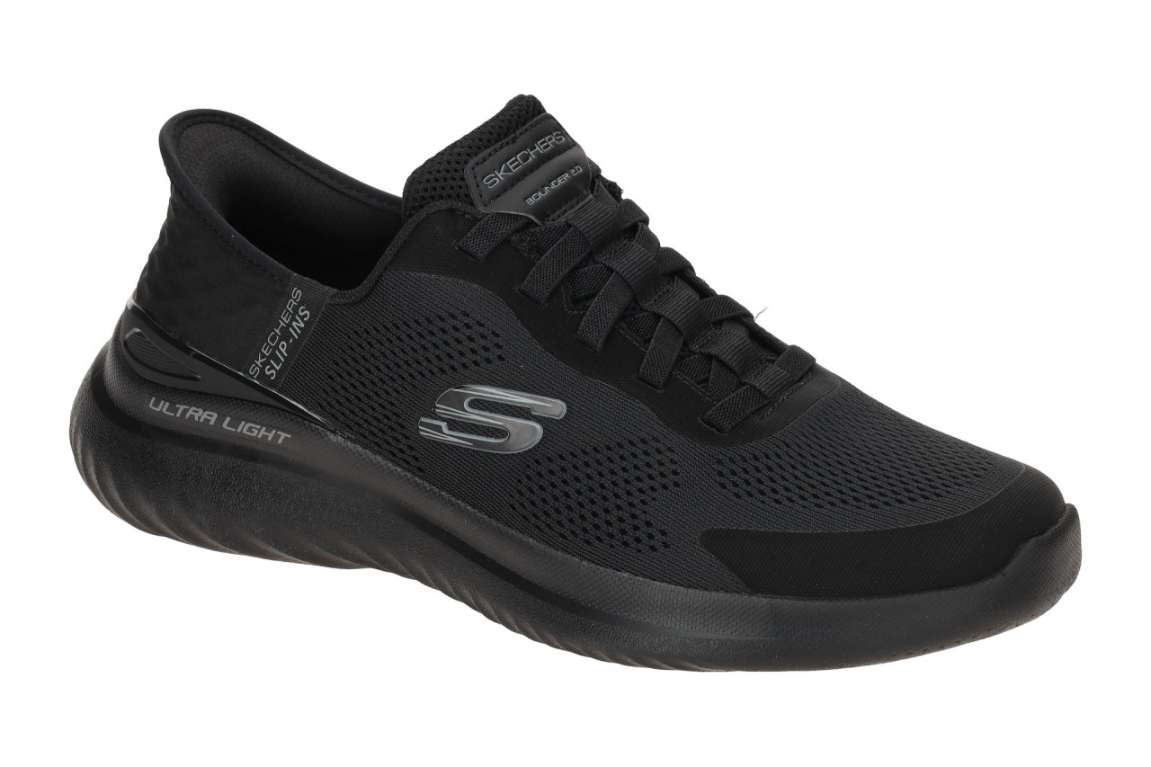 Skechers BOUNDER 2.0 232459 BBK schwarz - sportliche Slipper f?r Herren 1 Skechers BOUNDER 2.0 232459 BBK schwarz - sportliche Slipper f?r Herren