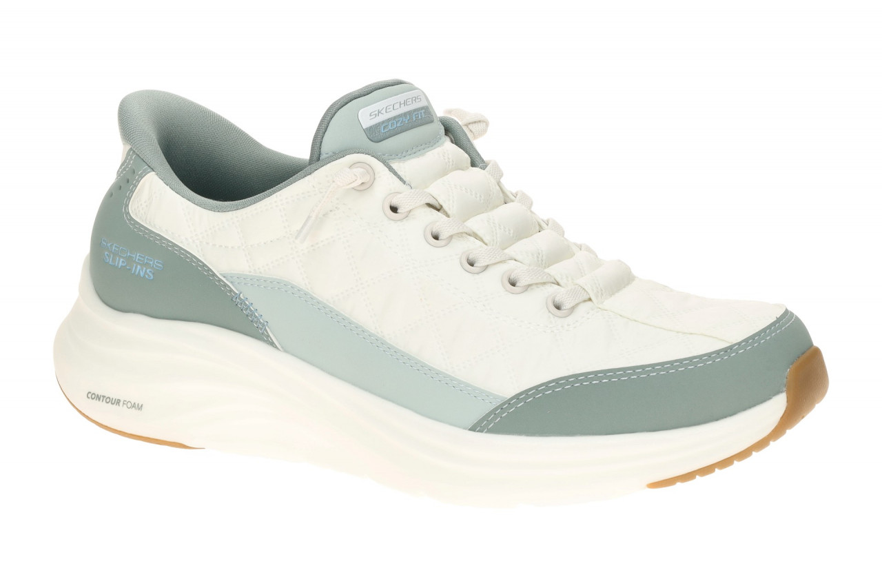 Skechers CONTOUR FOAM 150404 SAGE offwhite - sportliche Slipper f?r Damen 1 Skechers CONTOUR FOAM 150404 SAGE offwhite - sportliche Slipper f?r Damen