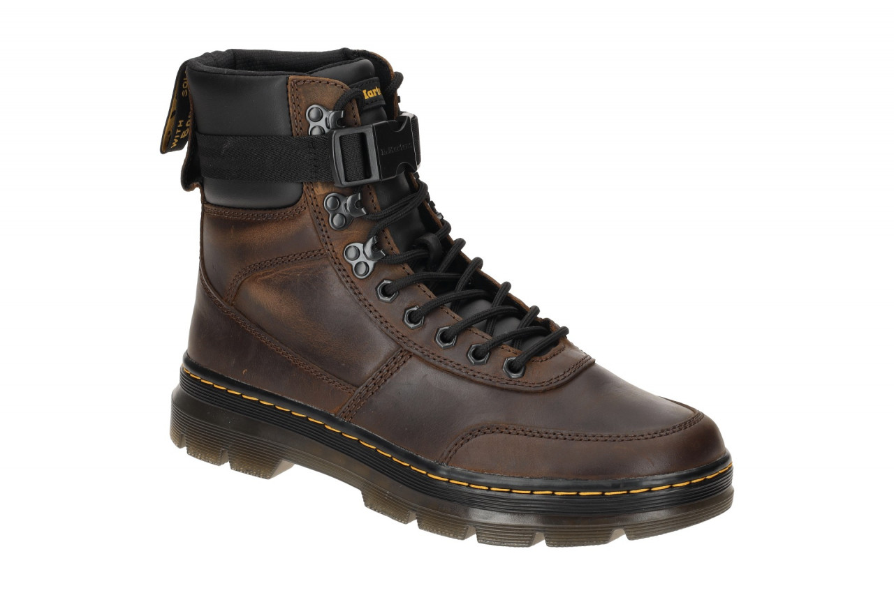 Dr. Martens COMBS TECH LEATHER 27804201 dunkel-braun - Damen Stiefeletten - r... 1 Dr. Martens COMBS TECH LEATHER 27804201 dunkel-braun - Damen Stiefeletten - r...