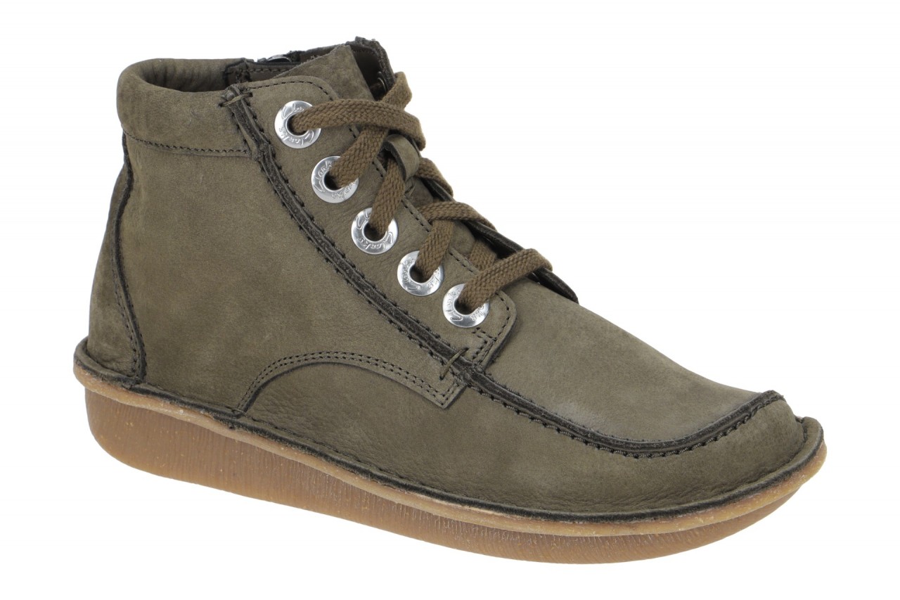 Clarks FUNNY CEDAR 26173886 4 dunkel-gr?n - Damenschuhe - Hi cut Sneaker 1 Clarks FUNNY CEDAR 26173886 4 dunkel-gr?n - Damenschuhe - Hi cut Sneaker