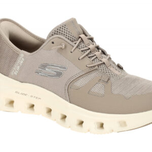 Skechers GLIDE STEP 150420 TPE taupe - sportliche Slipper f?r Damen
