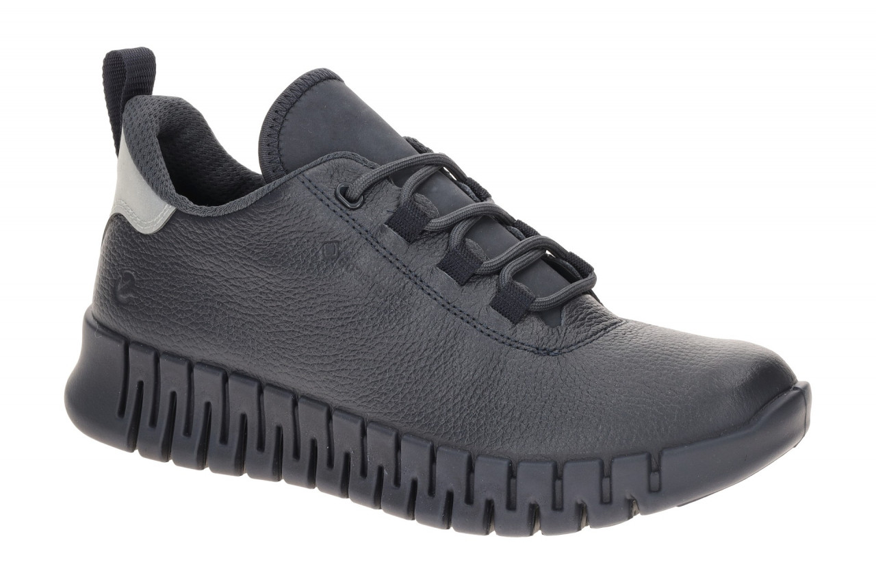 Ecco GRUUV GTX 21823301038 blau - bequeme Halbschuhe f?r Damen 1 Ecco GRUUV GTX 21823301038 blau - bequeme Halbschuhe f?r Damen