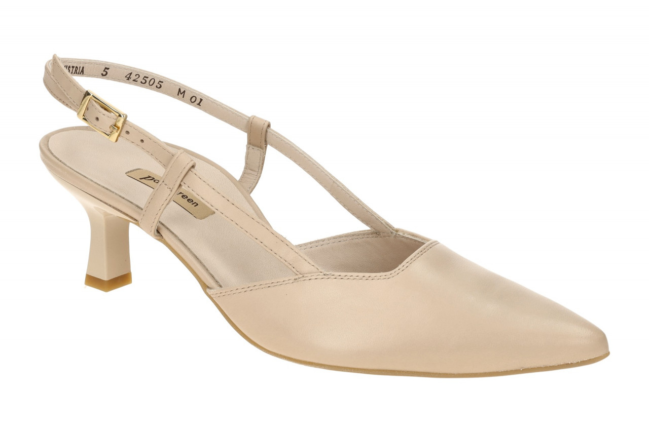 Paul Green 7992-090 beige - Sling Pumps f?r Damen 1 Paul Green 7992-090 beige - Sling Pumps f?r Damen