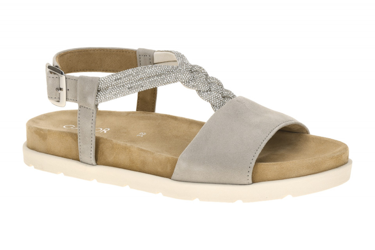 Gabor 84.601.12 grau - Sandalette f?r Damen 1 Gabor 84.601.12 grau - Sandalette f?r Damen