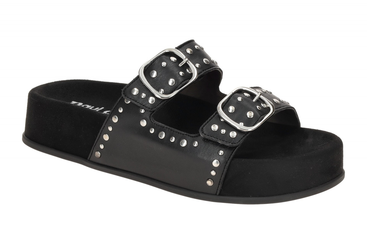 Paul Green 6168-00 schwarz - bequeme Pantolette f?r Damen 1 Paul Green 6168-00 schwarz - bequeme Pantolette f?r Damen