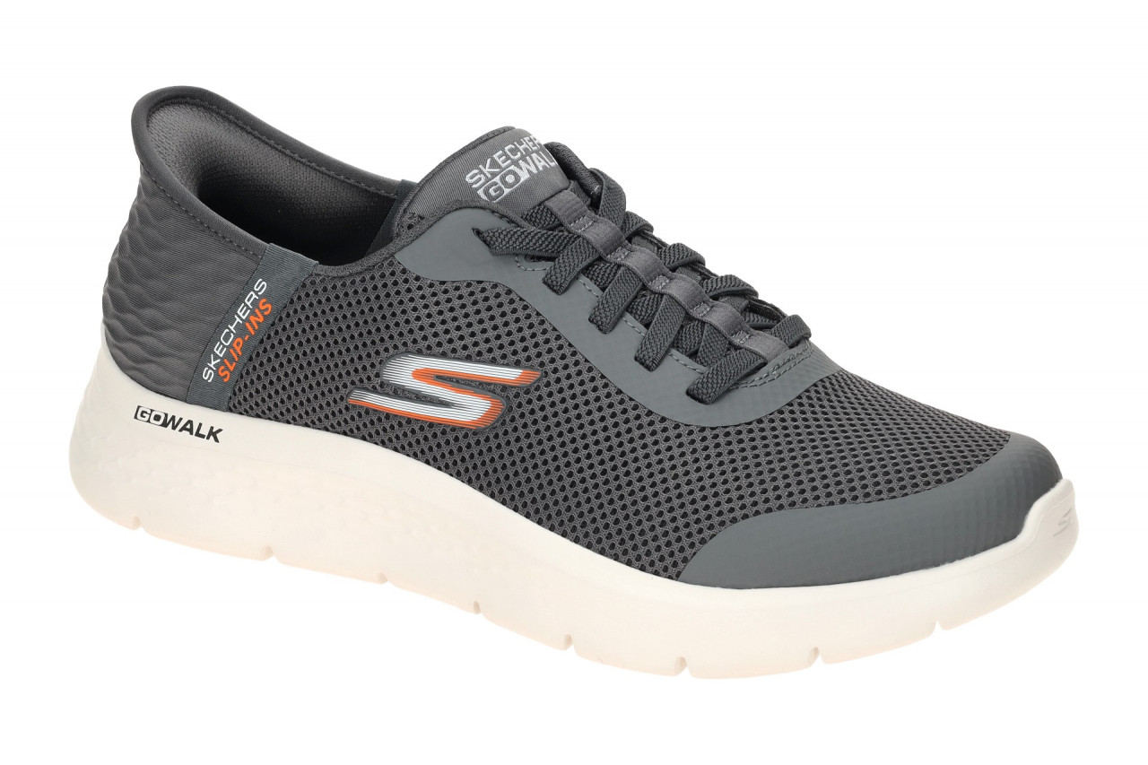 Skechers GO WALK FLEX 216324 GRY grau - Slipper f?r Herren 1 Skechers GO WALK FLEX 216324 GRY grau - Slipper f?r Herren