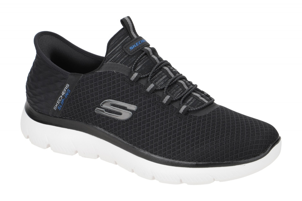 Skechers SUMMITS 232457 BLK schwarz - Slipper f?r Herren 1 Skechers SUMMITS 232457 BLK schwarz - Slipper f?r Herren