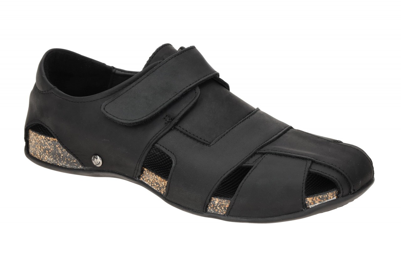 Panama Jack FLETCHER BASICS C2 FletcherBasicsC2 black schwarz - Sandale f?r H... 1 Panama Jack FLETCHER BASICS C2 FletcherBasicsC2 black schwarz - Sandale f?r H...