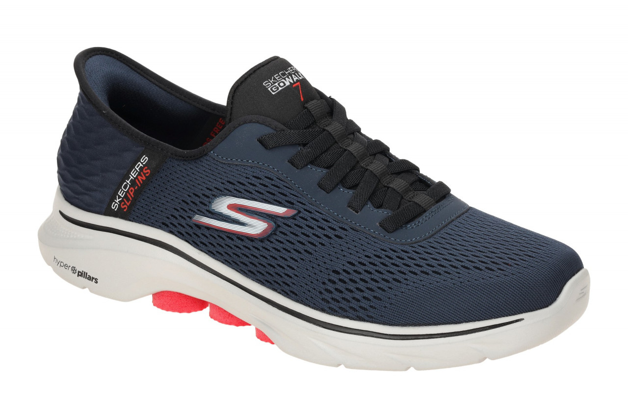 Skechers GO WALK 7 216648 NVRD dunkel-blau - sportliche Slipper f?r Herren 1 Skechers GO WALK 7 216648 NVRD dunkel-blau - sportliche Slipper f?r Herren