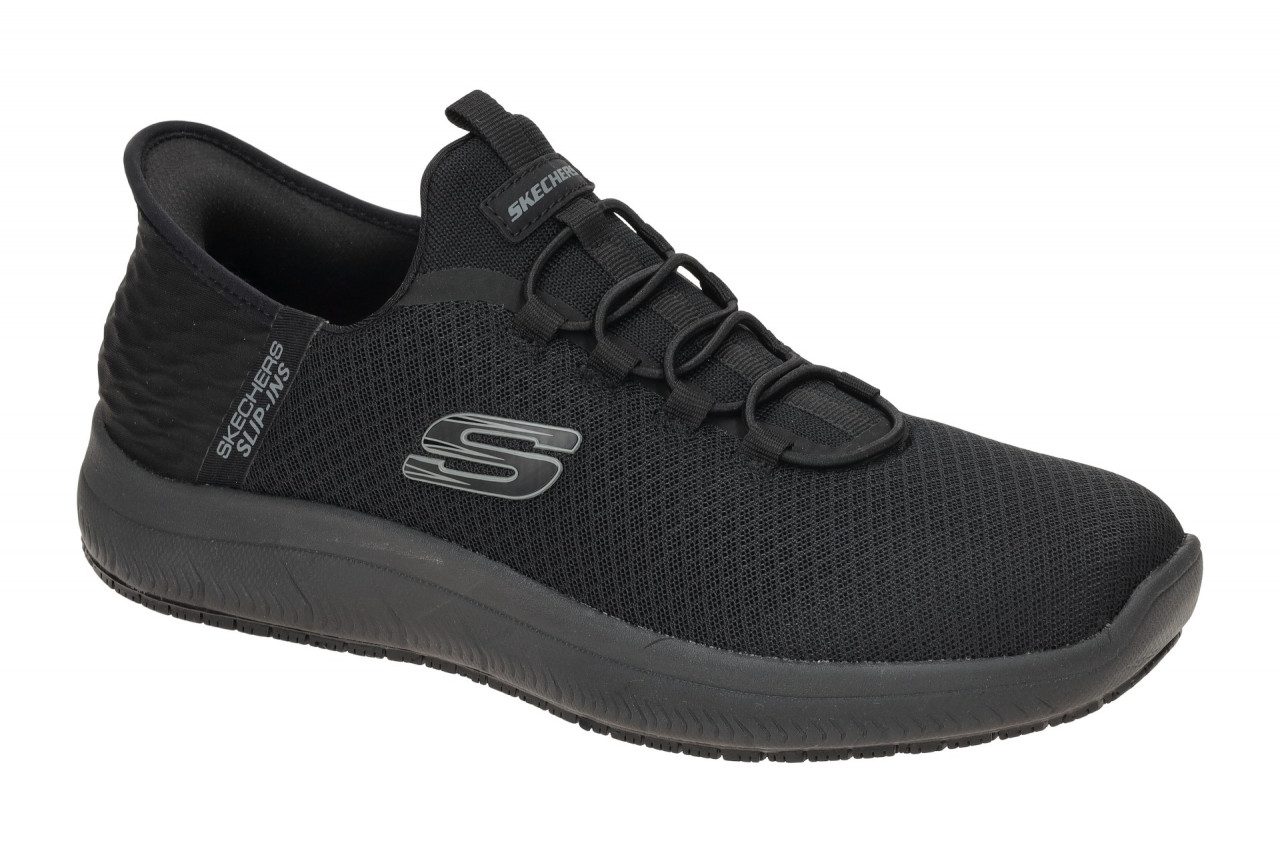 Skechers SUMMITS SR 200205 EC/BBK schwarz - Slipper f?r Herren 1 Skechers SUMMITS SR 200205 EC/BBK schwarz - Slipper f?r Herren