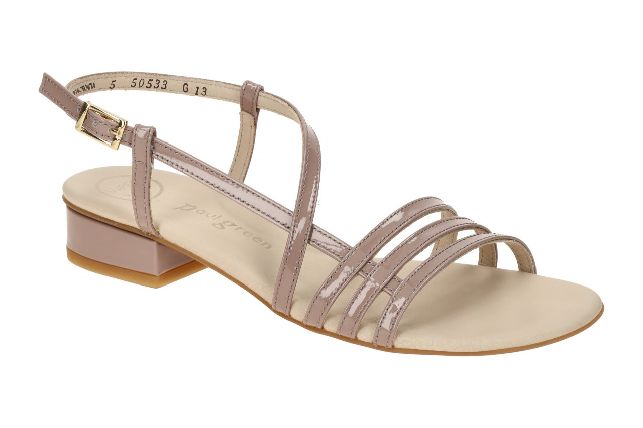Paul Green 7621-16 rose - Riemchen Sandale f?r Damen 1 Paul Green 7621-16 rose - Riemchen Sandale f?r Damen