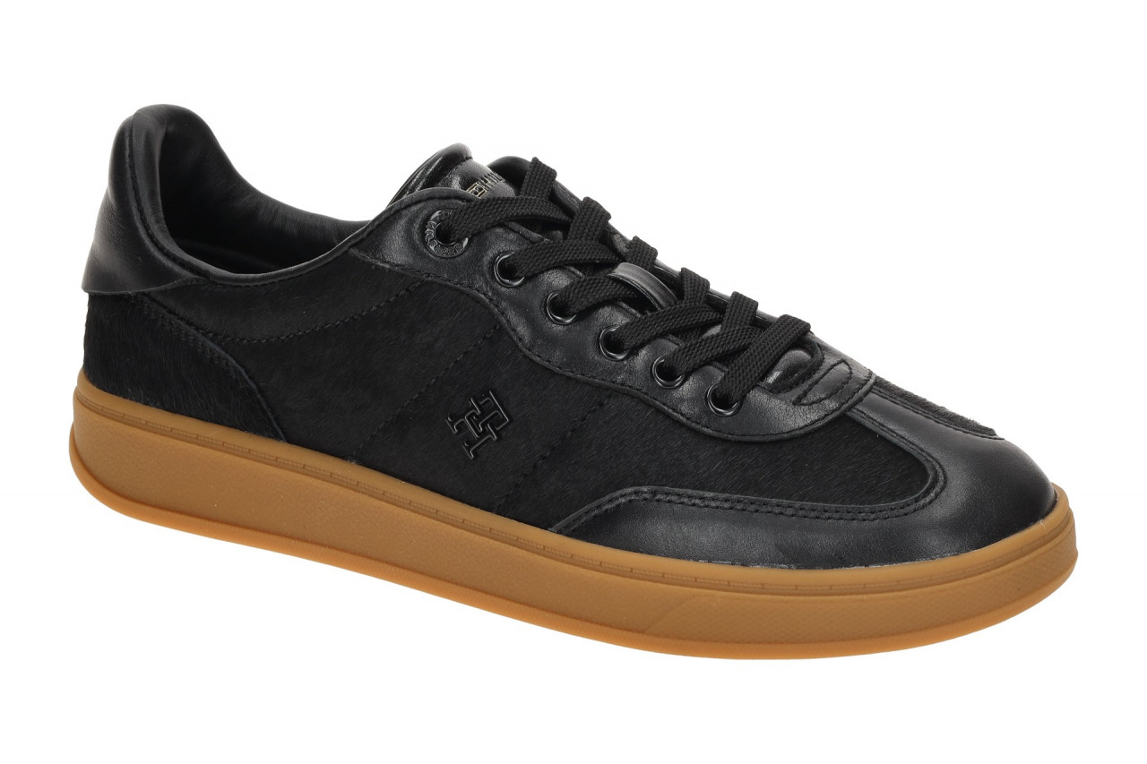 Tommy Hilfiger HERITAGE SNEAKER FW08941 BDS schwarz - Sneakers f?r Damen 1 Tommy Hilfiger HERITAGE SNEAKER FW08941 BDS schwarz - Sneakers f?r Damen