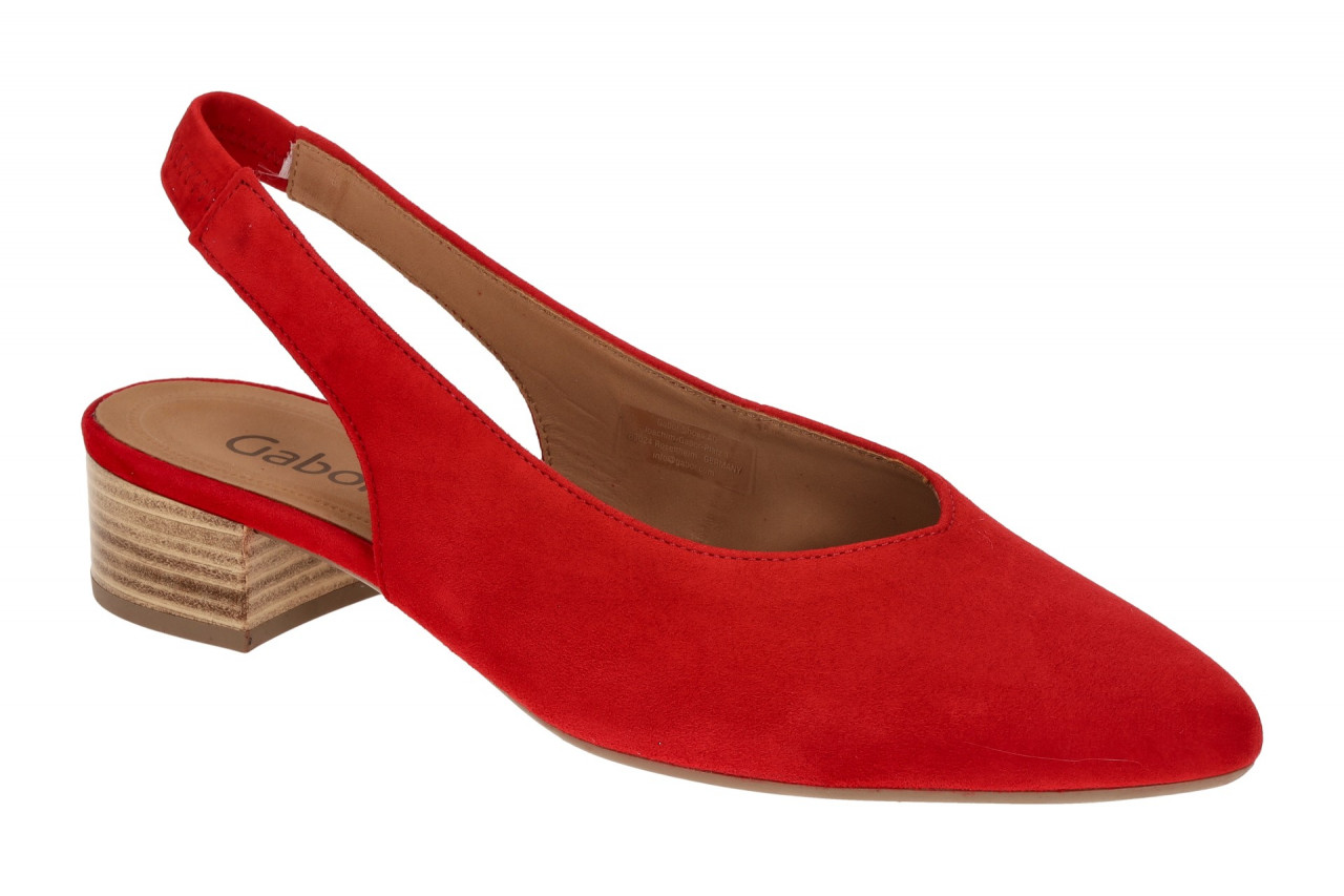 Gabor 81.520.15 rot - Sling Pumps f?r Damen 1 Gabor 81.520.15 rot - Sling Pumps f?r Damen