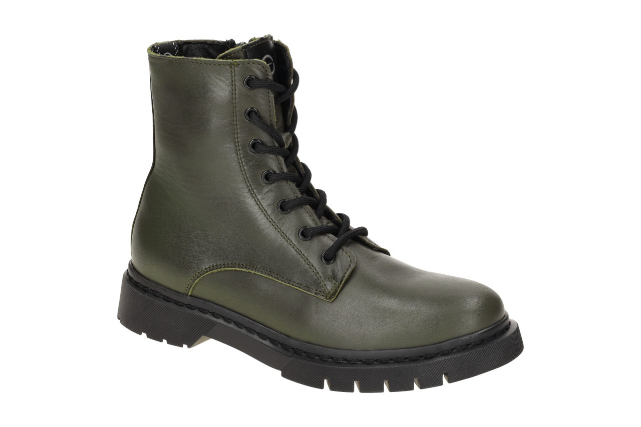 Tamaris Stiefel Lace Up Boots gr?n olive Leder 1-25269-41 1 Tamaris Stiefel Lace Up Boots gr?n olive Leder 1-25269-41