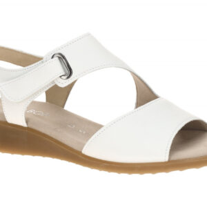 Gabor 82.803.50 wei? - Riemchen Sandale f?r Damen